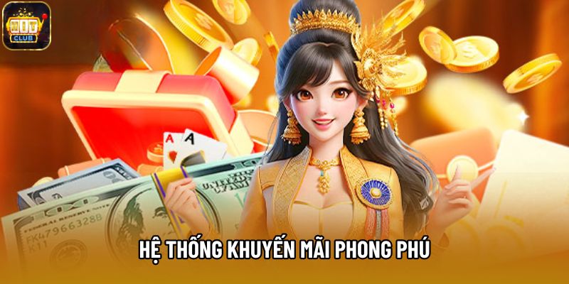 Hệ thống khuyến mãi phong phú